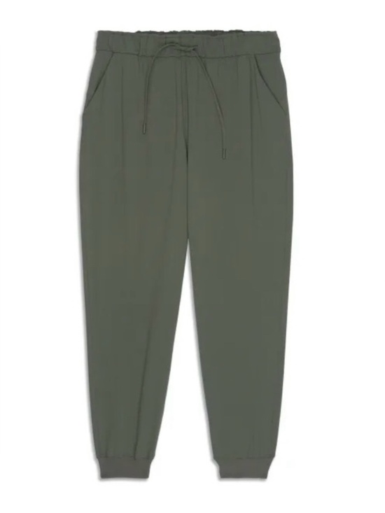 lululemon athletica Pants - Lululemon|Olive Green Drawstring Jogger Pants,athletic loungewear style•Size 14